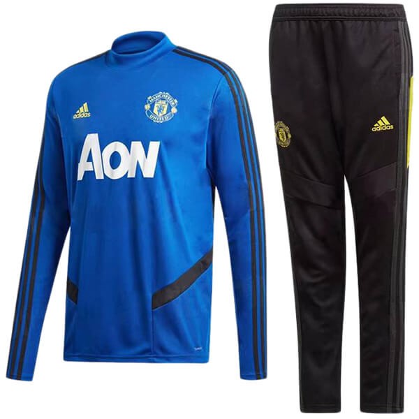 Chandal Del Manchester United 2019-2020 Azul Negro